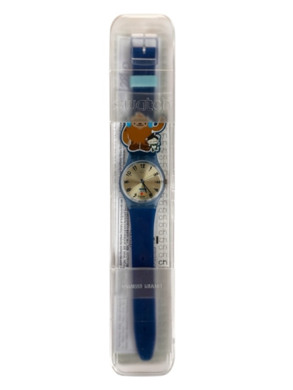 Swatch GZ211 ‘Sporty Friends’ Vancouver 2010 Olympics Watch Quatchi Miga - NEW